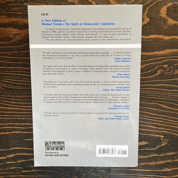 📕4/$20📕 The Spirit of Democratic Capitalism paperback book - Picture 2 of 4